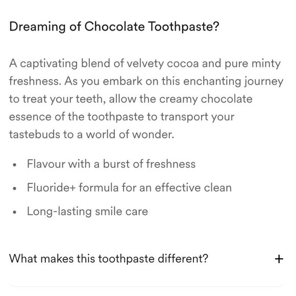Hismile Wonka Chocolate Flavored Toothpaste - Picture 3 of 4